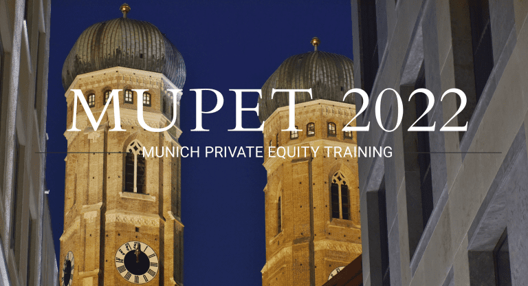 MUPET 2022, Munich Private Equity Training 2022, PE industry meeting, PE industry get-together
